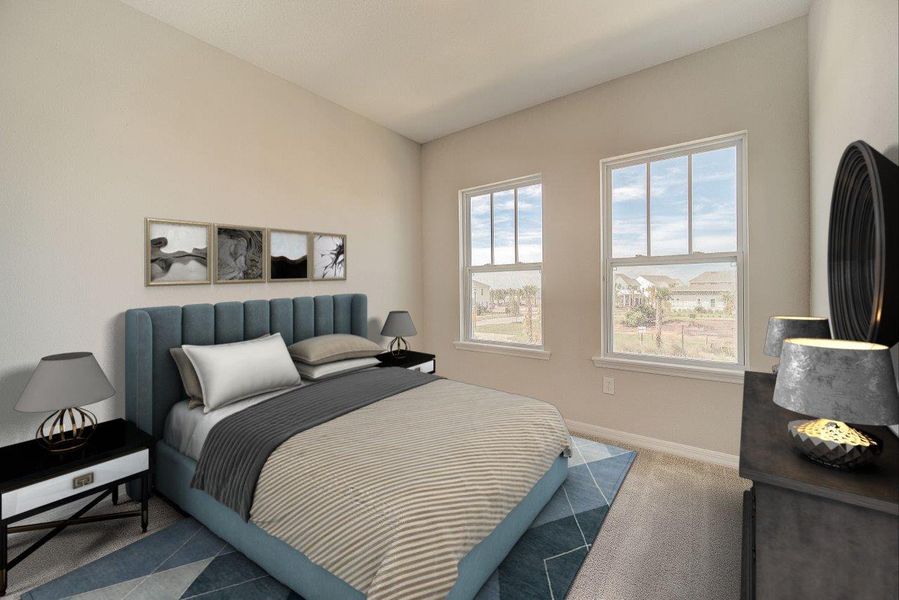 Representative furnished interior of a home built from the The Dunstan by David Weekley Homes in Laureate Park at Lake Nona - Garden Series, Orlando (Image 4).