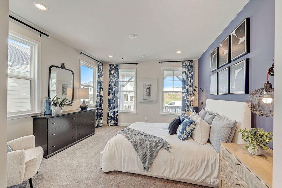 Furnished interior view inside a new home in Falls Creek, Flowery Branch (Image 8).