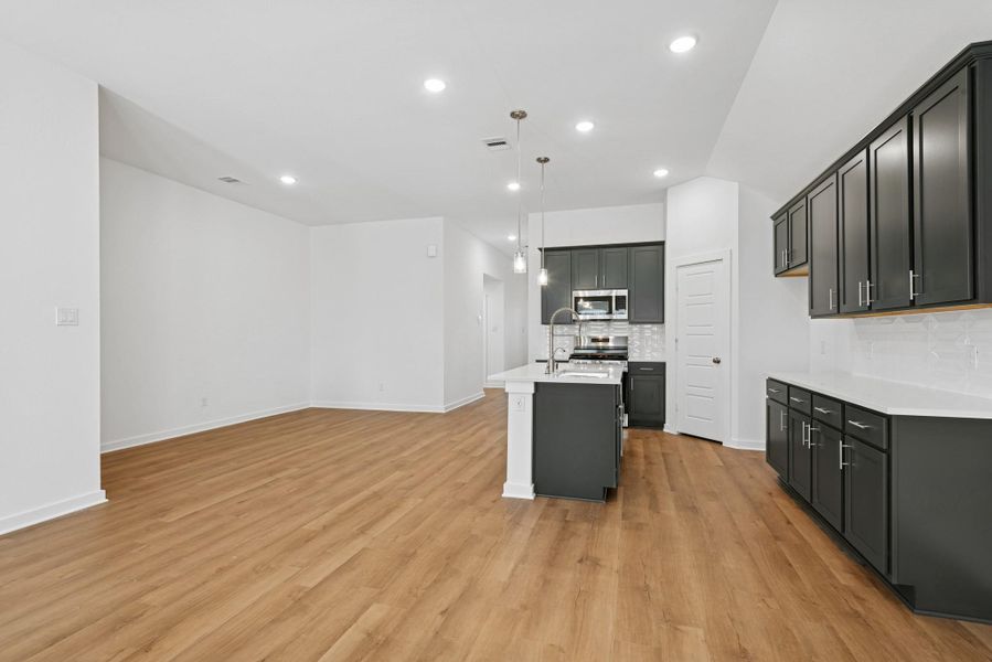 Furnished interior view inside a new home in Ambrose, La Marque (Image 6).