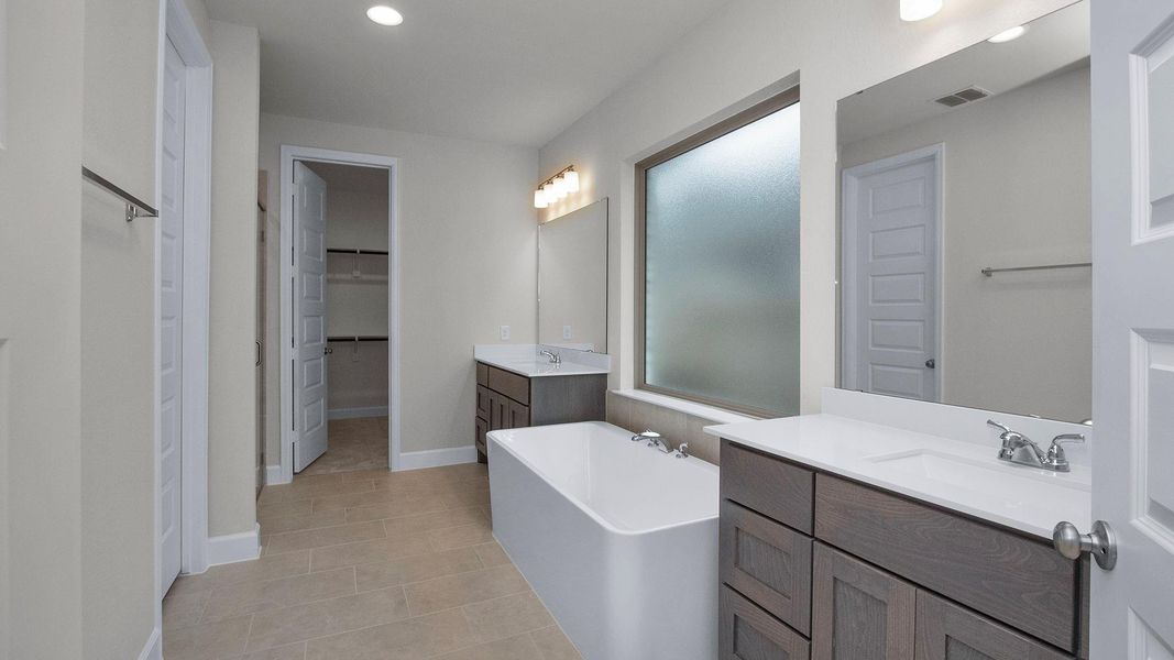 Furnished interior view inside a new home in Riceland, Mont Belvieu (Image 11).