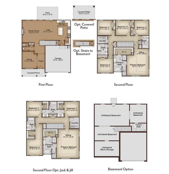 2D floor plan layout of this home in Highland Park, Stonecrest, GA (Image 2). 2D floor plan layout of this home in Highland Park, Stonecrest, GA (Image 2).