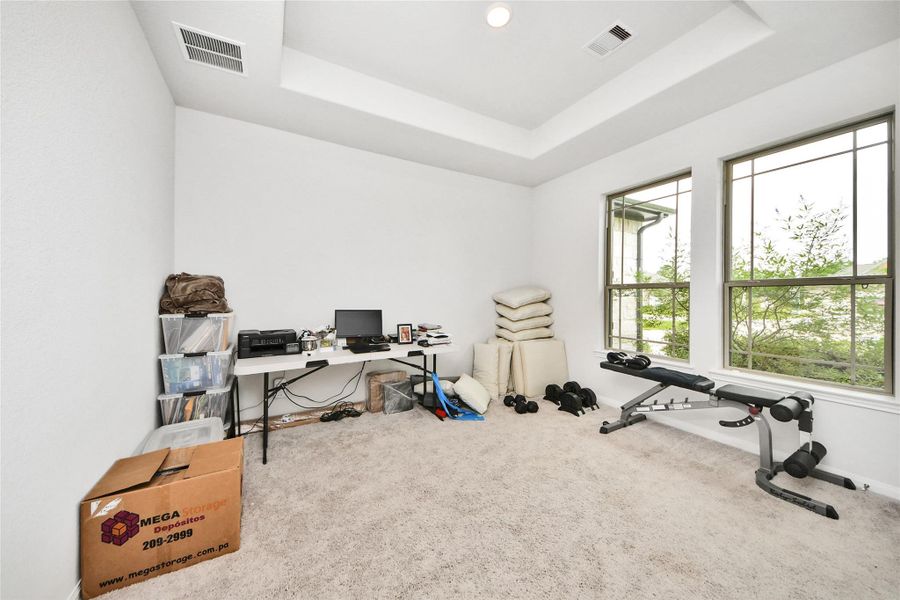 Furnished interior view inside a new home in Barton Place, Cleveland (Image 10).