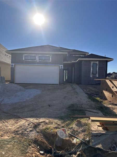 In-progress construction of a new home in Jubilee 45' 70', Hockley, TX (Image 45).