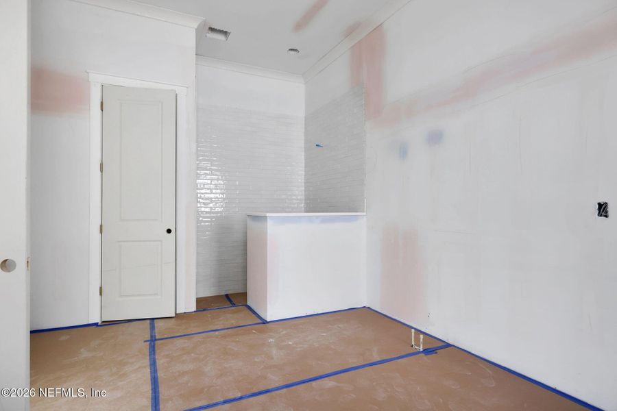 In-progress construction of a new home in , Ponte Vedra, FL (Image 17).