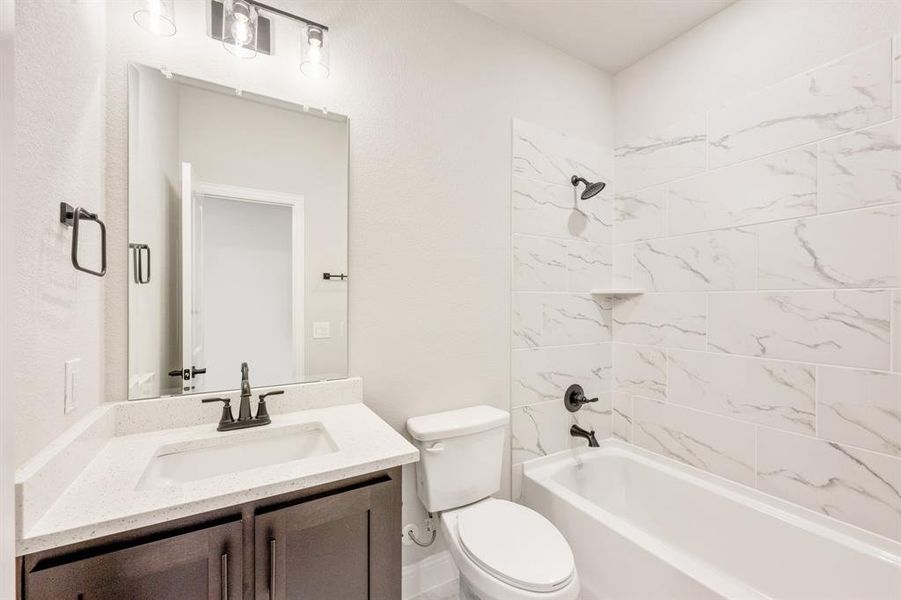 Furnished interior view inside a new home in Villages of Walnut Grove, Midlothian (Image 11).