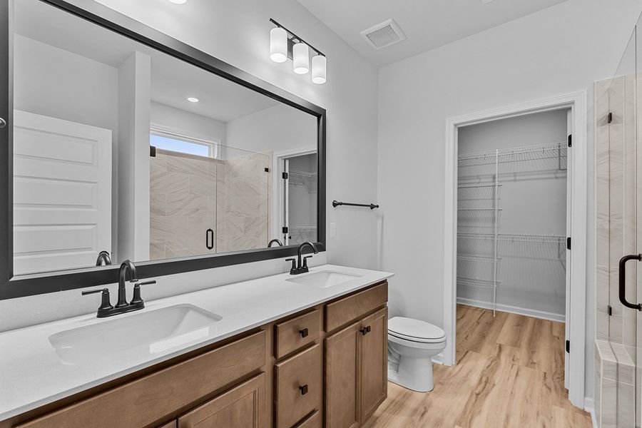 Furnished interior view inside a new home in Fieldstone, Lexington (Image 15).