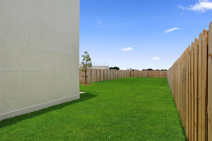 Exterior details and patio area of a home in , Homestead (Image 18). Exterior details and patio area of a home in , Homestead (Image 18).