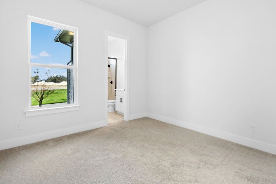 Spacious, unfurnished interior of a new home in Leander Estates, Leander (Image 27). Spacious, unfurnished interior of a new home in Leander Estates, Leander (Image 27).