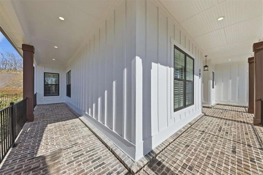 Exterior details and patio area of a home in , Ball Ground (Image 3). Exterior details and patio area of a home in , Ball Ground (Image 3).