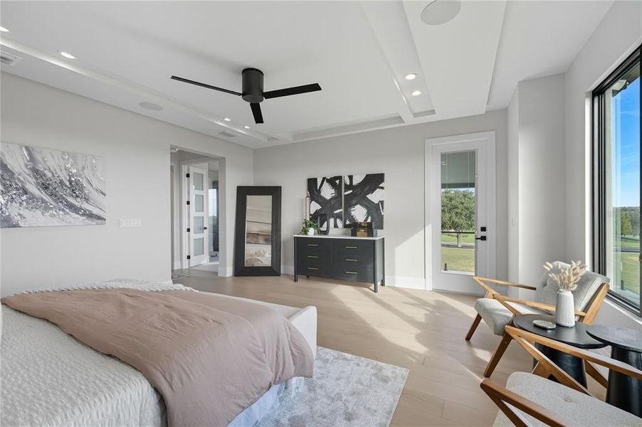 Furnished interior view inside a new home in , Montverde (Image 37).