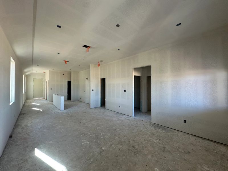 In-progress construction of a new home in La Cima, San Marcos, TX (Image 7).