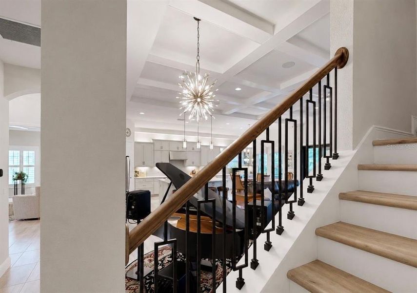 Furnished interior view inside a new home in , Apollo Beach (Image 46).