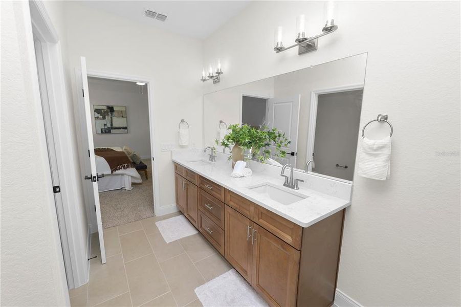 Furnished interior view inside a new home in , Sebring (Image 34). Furnished interior view inside a new home in , Sebring (Image 34).