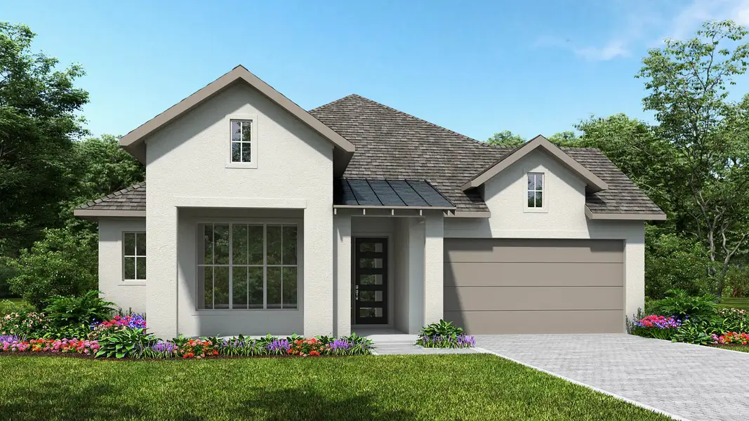 Representative exterior photo of a completed home built from the 2546F by Perry Homes in Reserve at Berry Bay, Wimauma, FL (Image 4).