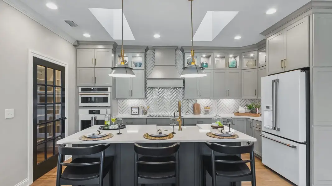 Representative furnished interior of a home built from the Promenade by Epcon Communities in The Courtyards by The Manor, Alpharetta (Image 10).
