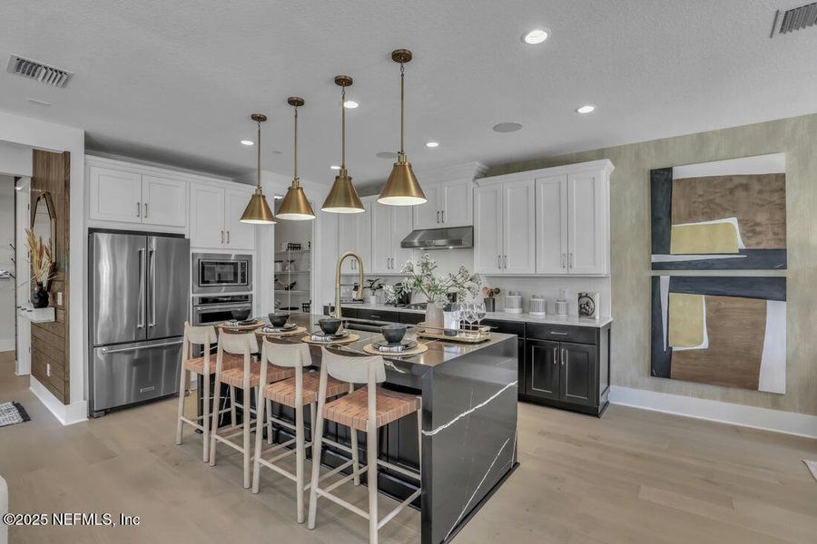 Furnished interior view inside a new home in , St. Johns (Image 7).