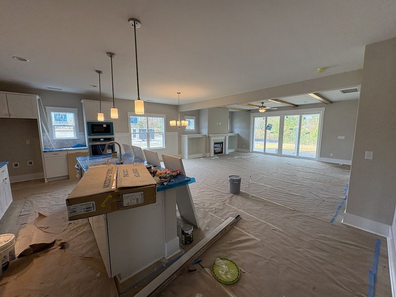 In-progress construction of a new home in Riverside Cove, Wilmington, NC (Image 16).