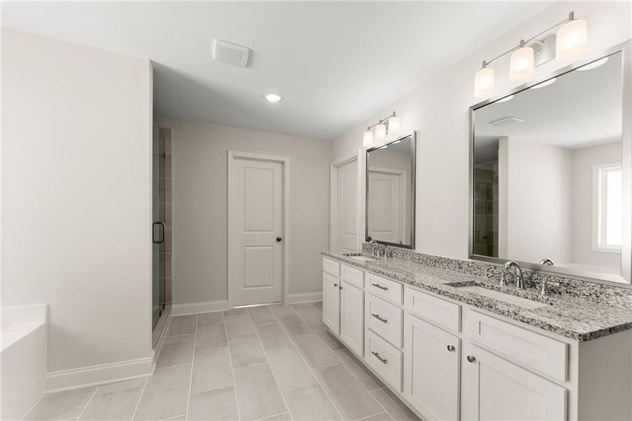 Furnished interior view inside a new home in , Dawsonville (Image 8).