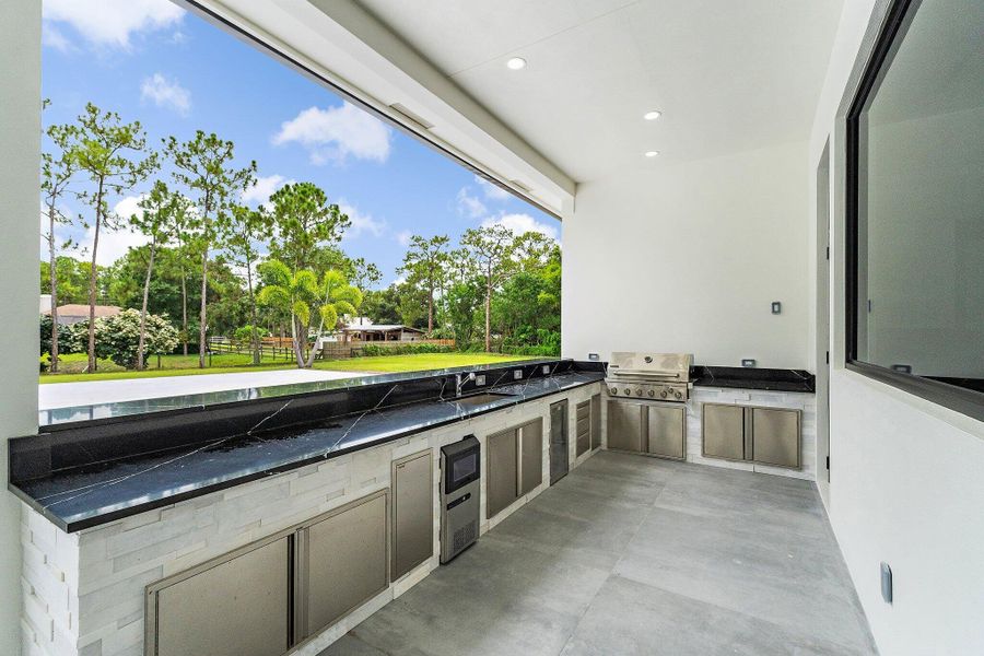 Furnished interior view inside a new home in , Jupiter (Image 10).