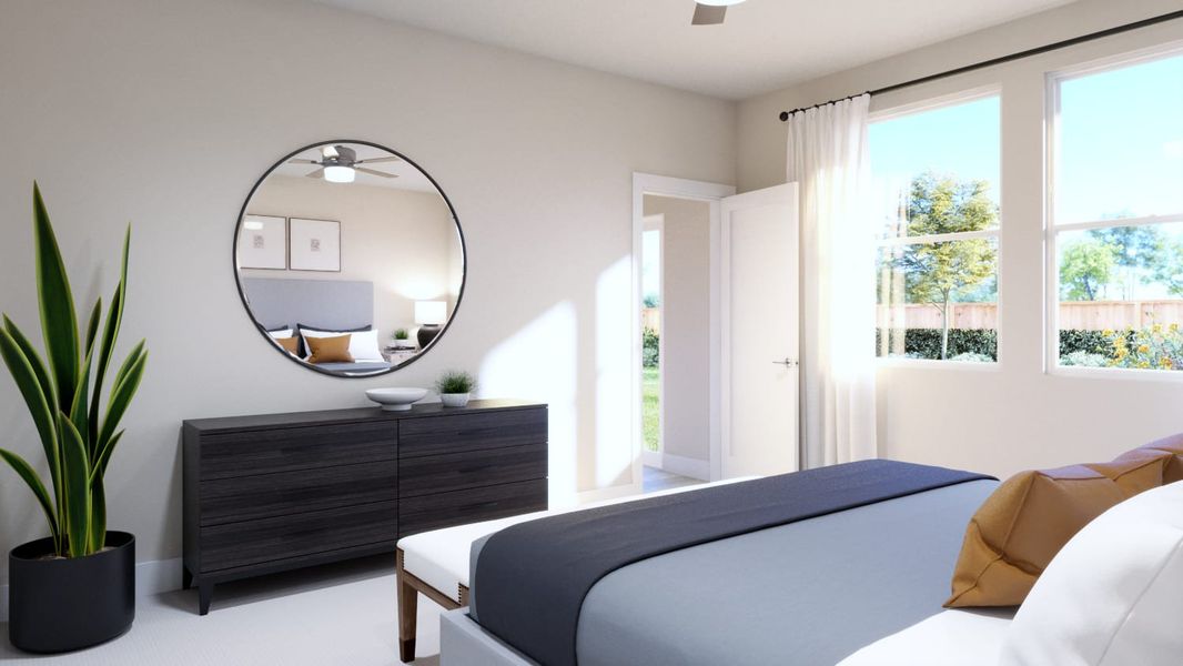 Representative furnished interior of a home built from the Tatum by Landsea Homes in Lariat, Liberty Hill (Image 6). Representative furnished interior of a home built from the Tatum by Landsea Homes in Lariat, Liberty Hill (Image 6).