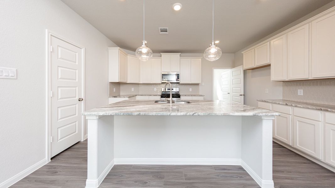 Representative furnished interior of a home built from the The Landry by Legend Homes in Cinco Lakes, San Antonio (Image 7).