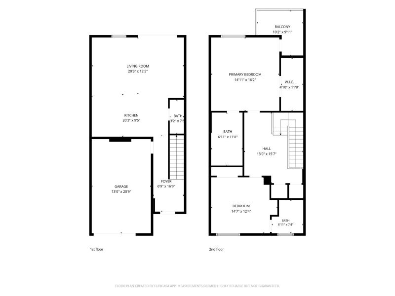 2D Floor Plan for 87 Northwest 15th Plac