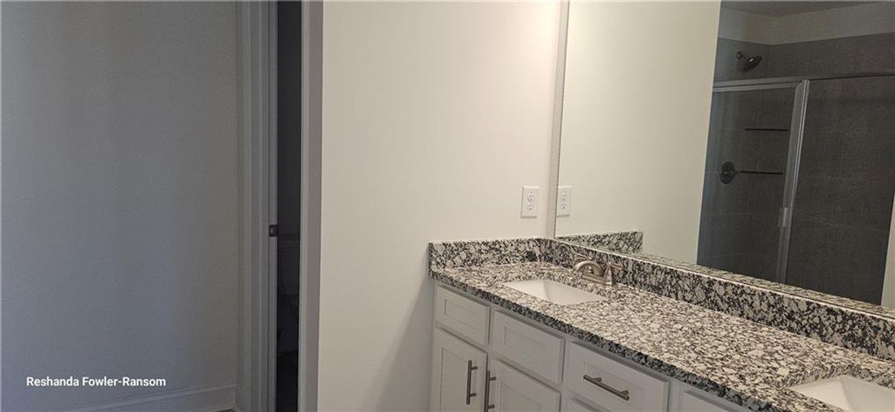 Close-up of interior finishes inside a home in Mulberry Summit, Flowery Branch (Image 9).