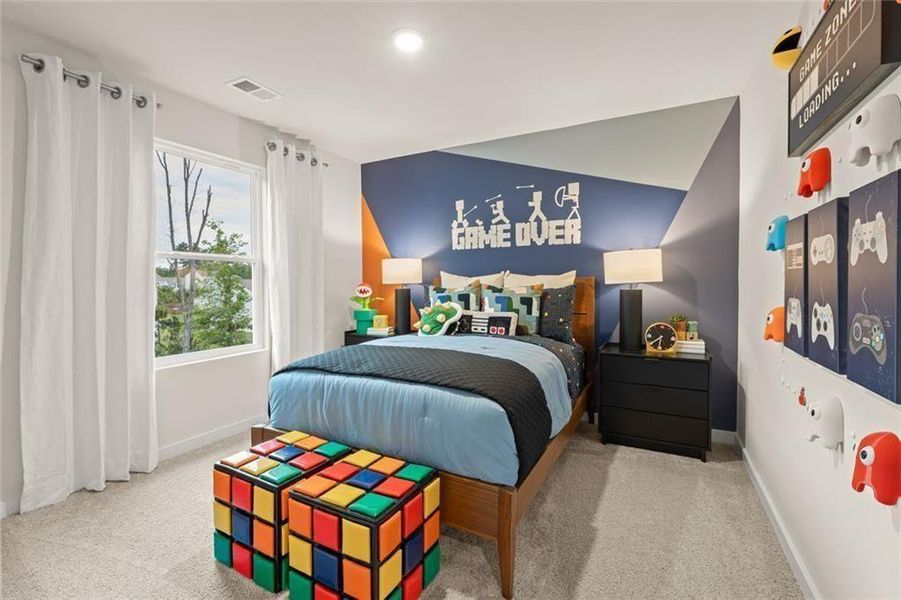 Furnished interior view inside a new home in Hawthorne Reserve, Dallas (Image 15).