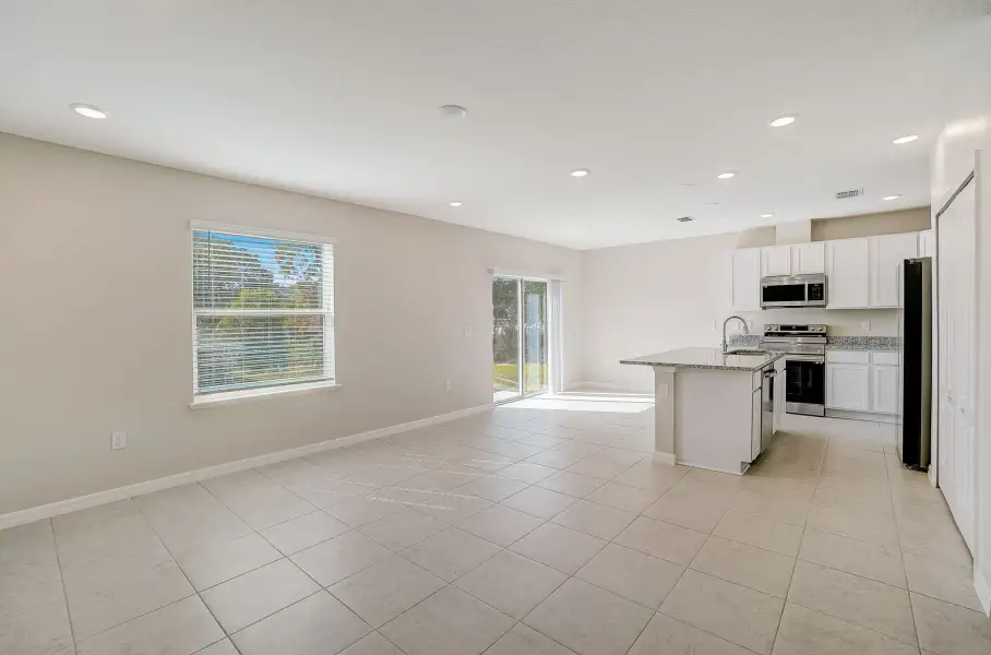 Representative unfurnished interior of a home built from the Oak by Maronda Homes in Highland Park, Newberry (Image 18). Representative unfurnished interior of a home built from the Oak by Maronda Homes in Highland Park, Newberry (Image 18).