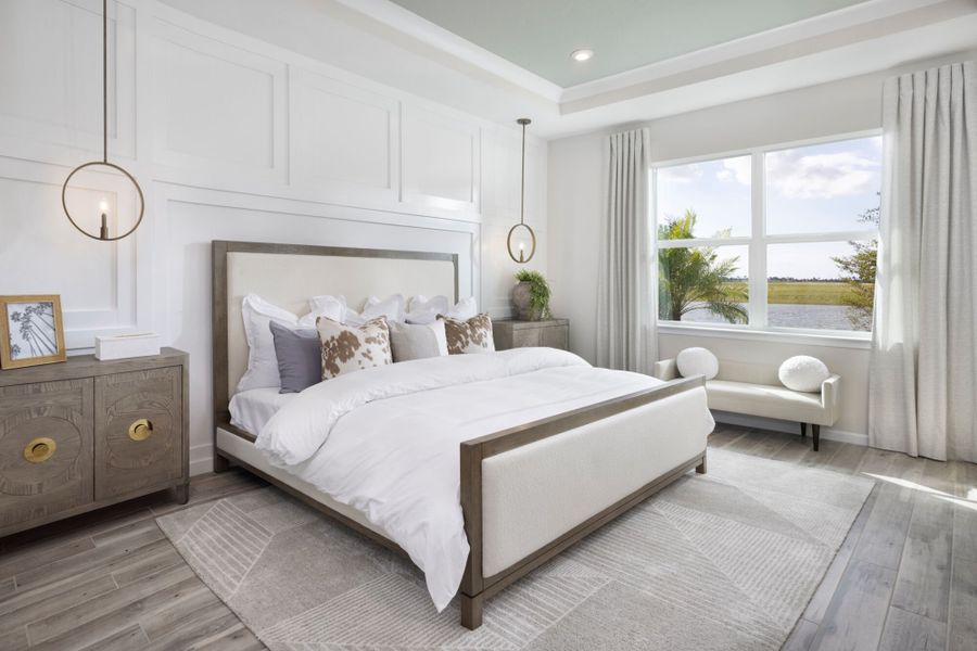 Representative furnished interior of a home built from the Champagne by Mattamy Homes in Wellen Park, Venice (Image 9). Representative furnished interior of a home built from the Champagne by Mattamy Homes in Wellen Park, Venice (Image 9).