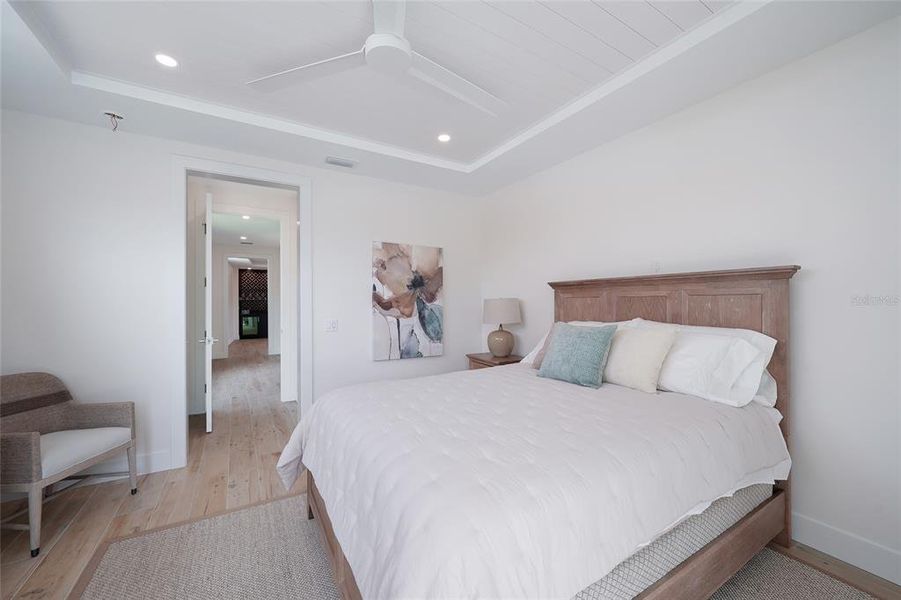 Furnished interior view inside a new home in , Sarasota (Image 36).