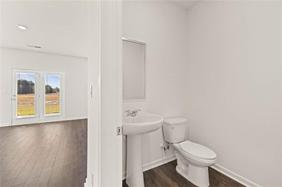 Furnished interior view inside a new home in Champion's Run, Lithonia (Image 5).