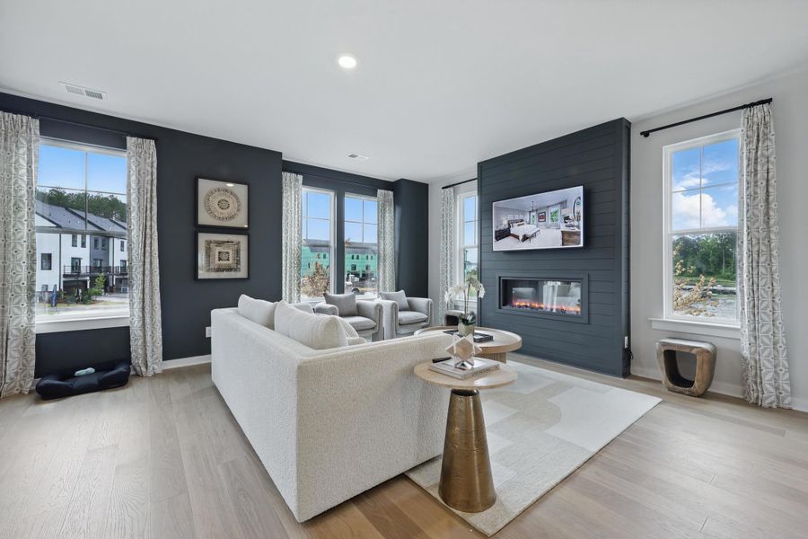Furnished interior view inside a new home in Nexton, Summerville (Image 6).
