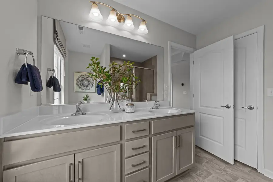 Representative furnished interior of a home built from the The Waterlily by Chesapeake Homes in Riverwalk Pointe, Leland (Image 5).