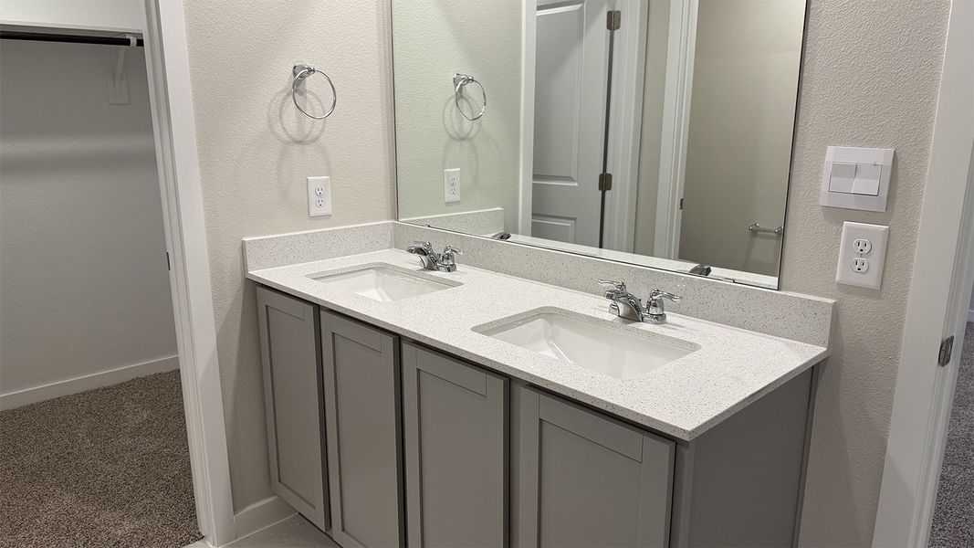 Furnished interior view inside a new home in London Towne, Corpus Christi (Image 8). Furnished interior view inside a new home in London Towne, Corpus Christi (Image 8).