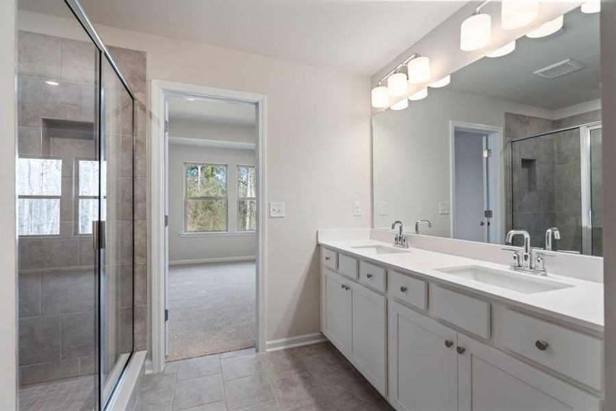 Furnished interior view inside a new home in , Mableton (Image 16).