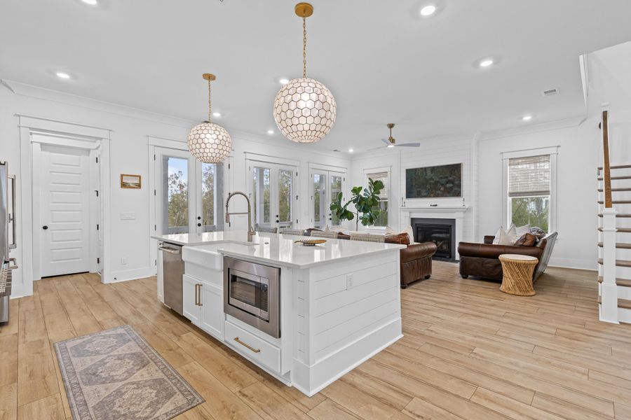 Furnished interior view inside a new home in Carolina Park: Riverside, Mount Pleasant (Image 14). Furnished interior view inside a new home in Carolina Park: Riverside, Mount Pleasant (Image 14).