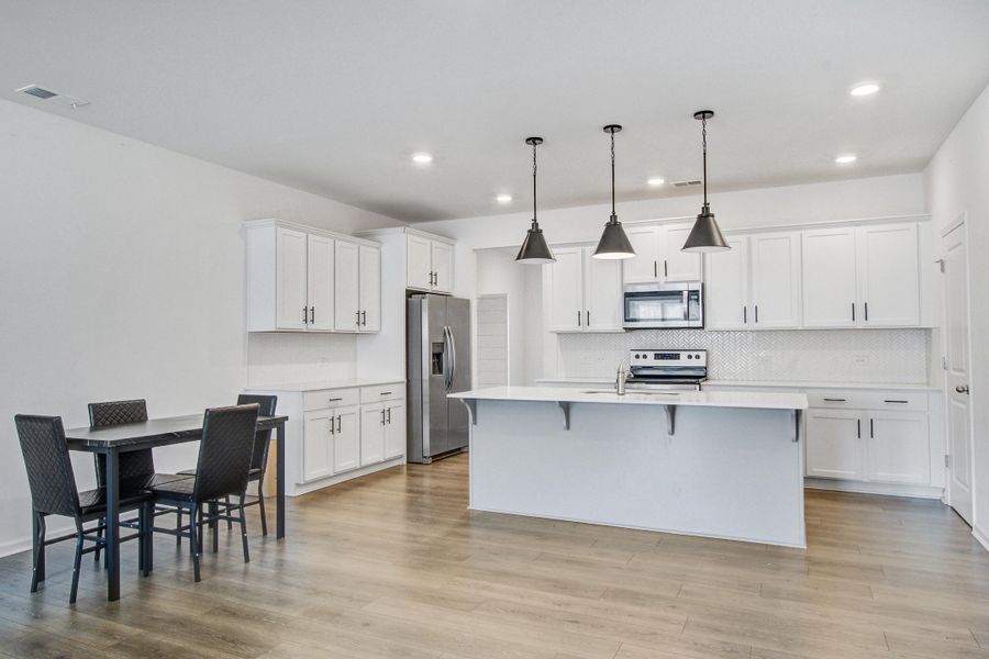Furnished interior view inside a new home in , Summerville (Image 4). Furnished interior view inside a new home in , Summerville (Image 4).