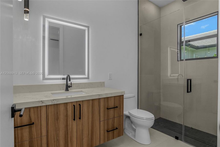 Furnished interior view inside a new home in , Naples (Image 8).