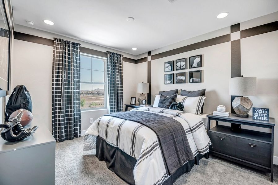 Furnished interior view inside a new home in Ironwood Villages at North Creek, Queen Creek (Image 31).