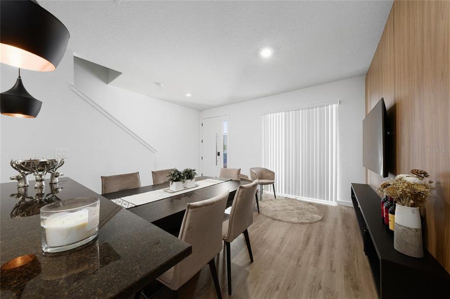 Furnished interior view inside a new home in , Kissimmee (Image 19). Furnished interior view inside a new home in , Kissimmee (Image 19).