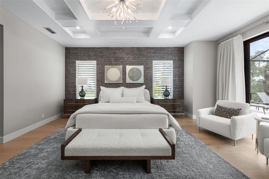 Furnished interior view inside a new home in , Parrish (Image 5).