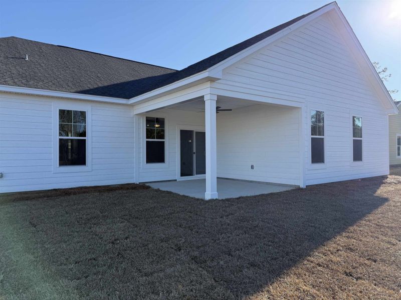 Exterior details and patio area of a home in Westwood Reserve, Conway (Image 18).