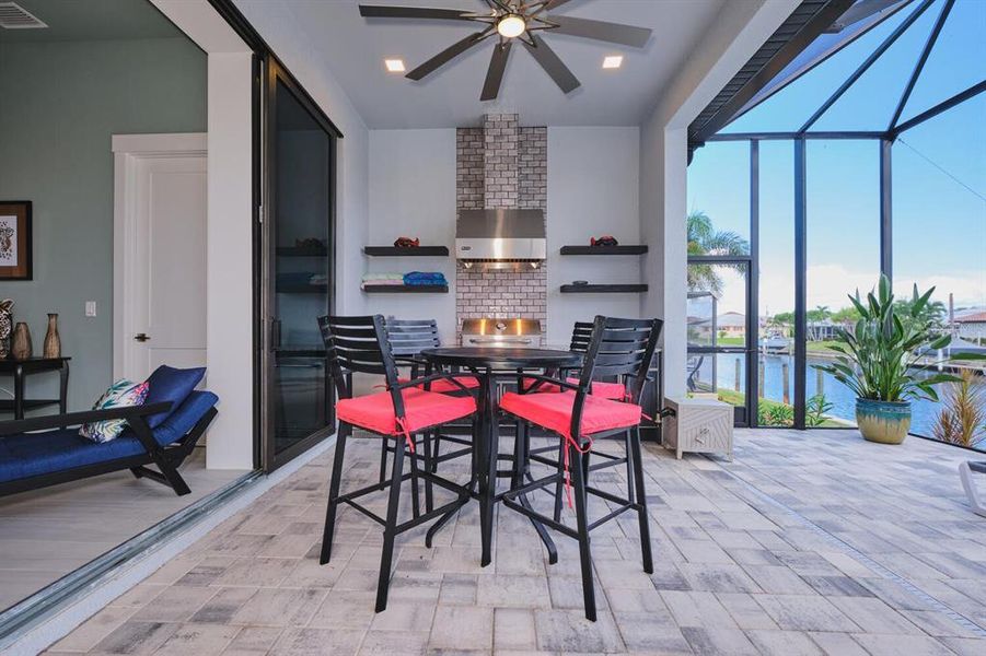 Furnished interior view inside a new home in , Punta Gorda (Image 7).