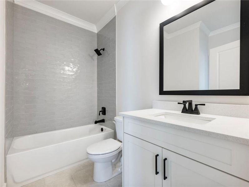 Furnished interior view inside a new home in , Buford (Image 6).