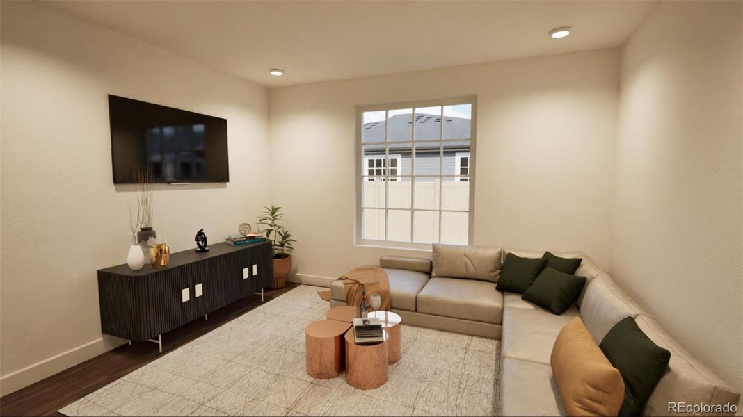 Furnished interior view inside a new home in , Aurora (Image 7).