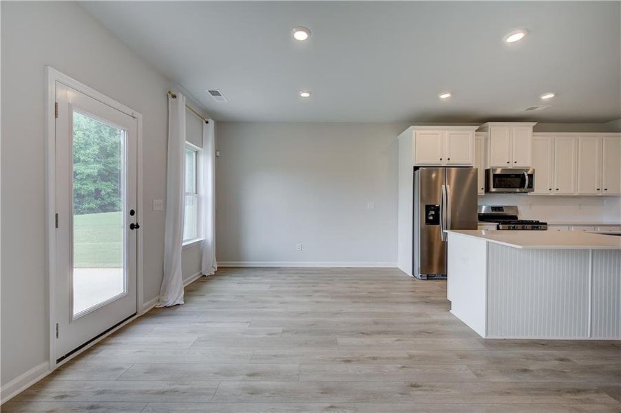 Spacious, unfurnished interior of a new home in Traditions at Crystal Lake, Hampton (Image 32). Spacious, unfurnished interior of a new home in Traditions at Crystal Lake, Hampton (Image 32).