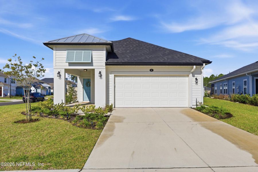 Front exterior of a new home in , St. Augustine, FL, highlighting curb appeal (Image 2). Front exterior of a new home in , St. Augustine, FL, highlighting curb appeal (Image 2).