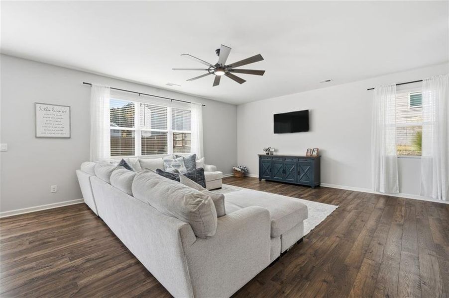 Furnished interior view inside a new home in , Dallas (Image 29).