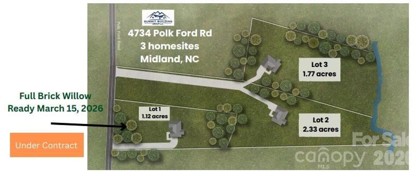 Polk Ford Map Rendering- This build opportunity is for lot 3